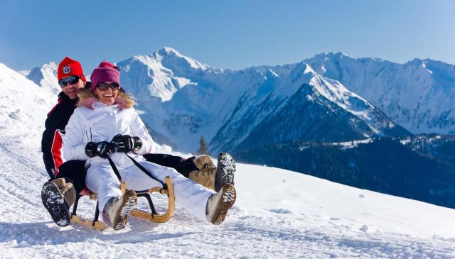 Tobogganing