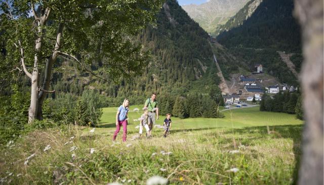 Familienwanderung
