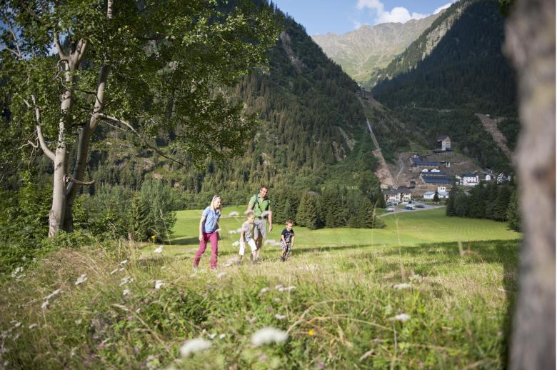 Familienwanderung